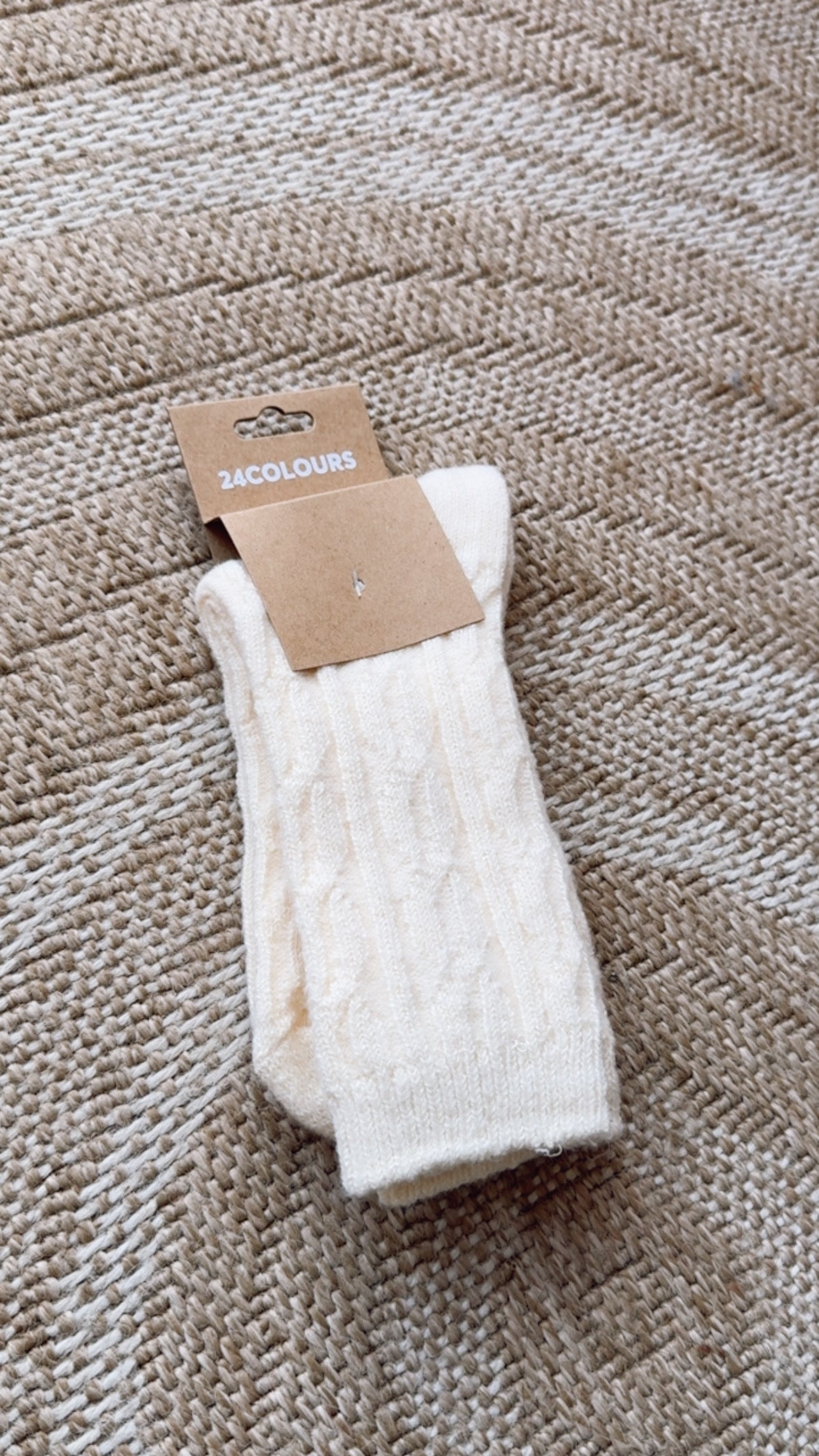 Cable Knit Socks