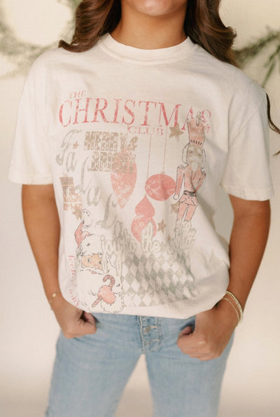 The Christmas Club graphic T