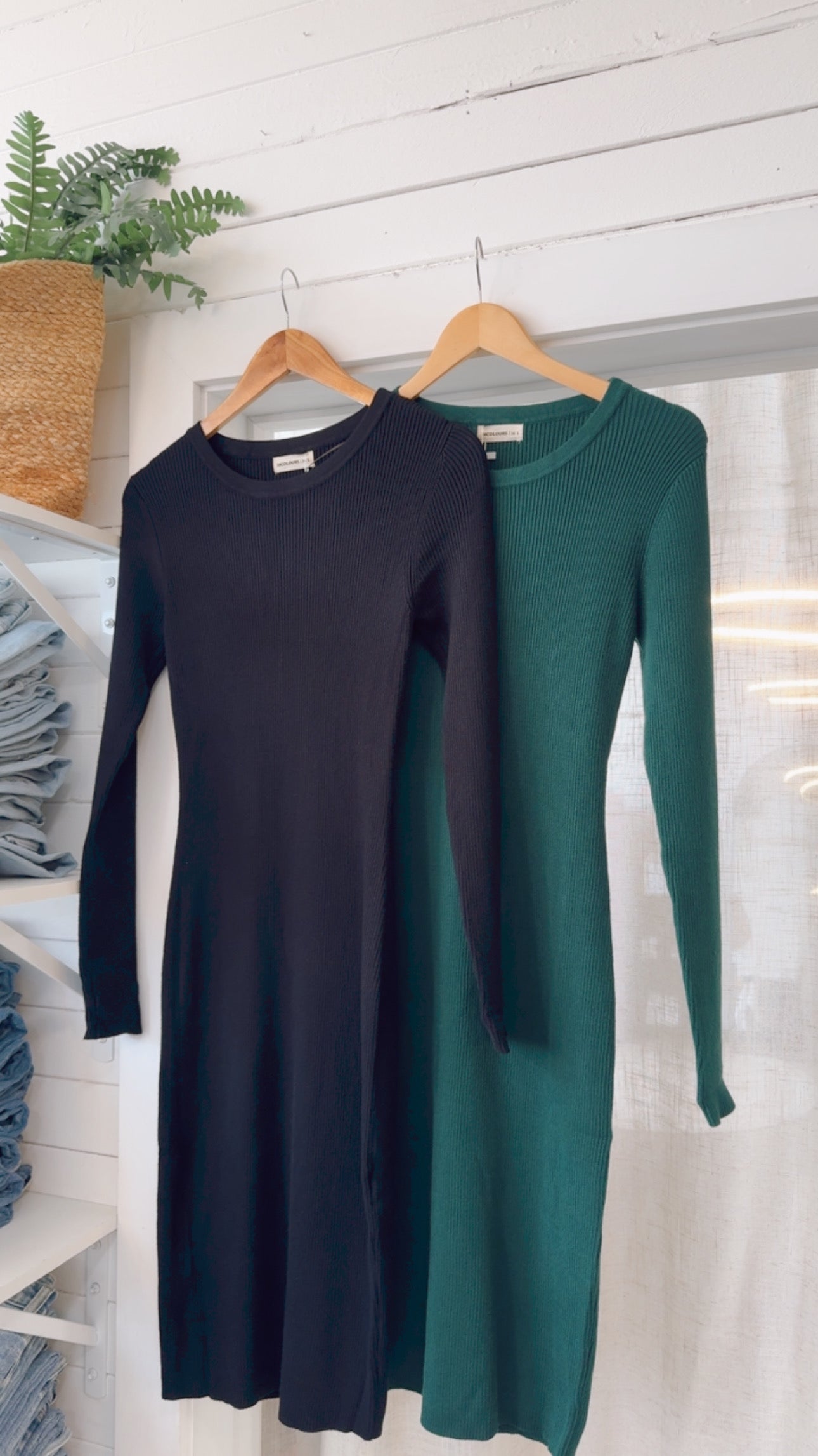 Long Sleeve Knit Dress