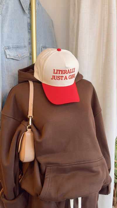 Literally Just a Girl Hat