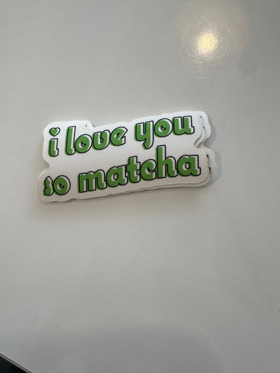 I love you so matcha sticker