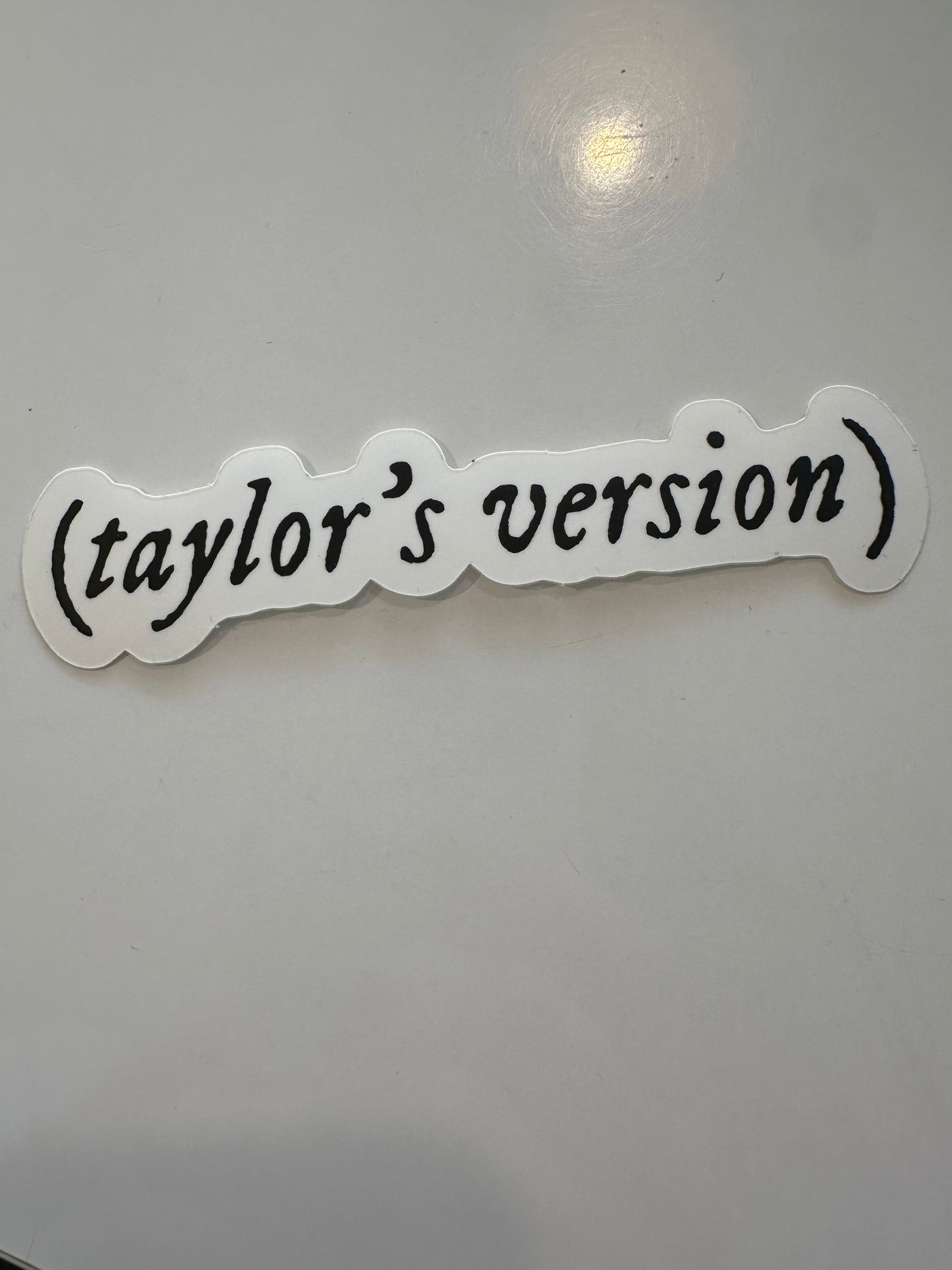 Taylors version sticker