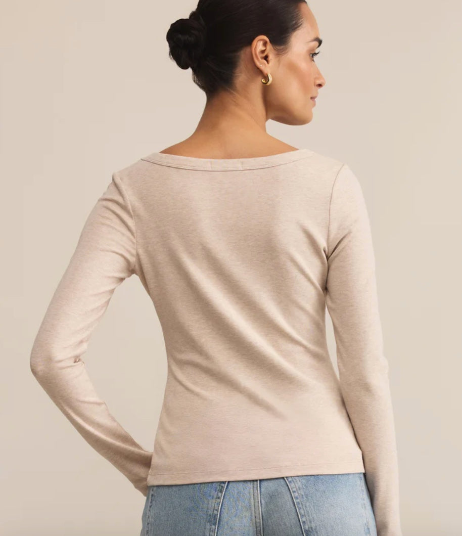 Second Skin Scoop Neck Top