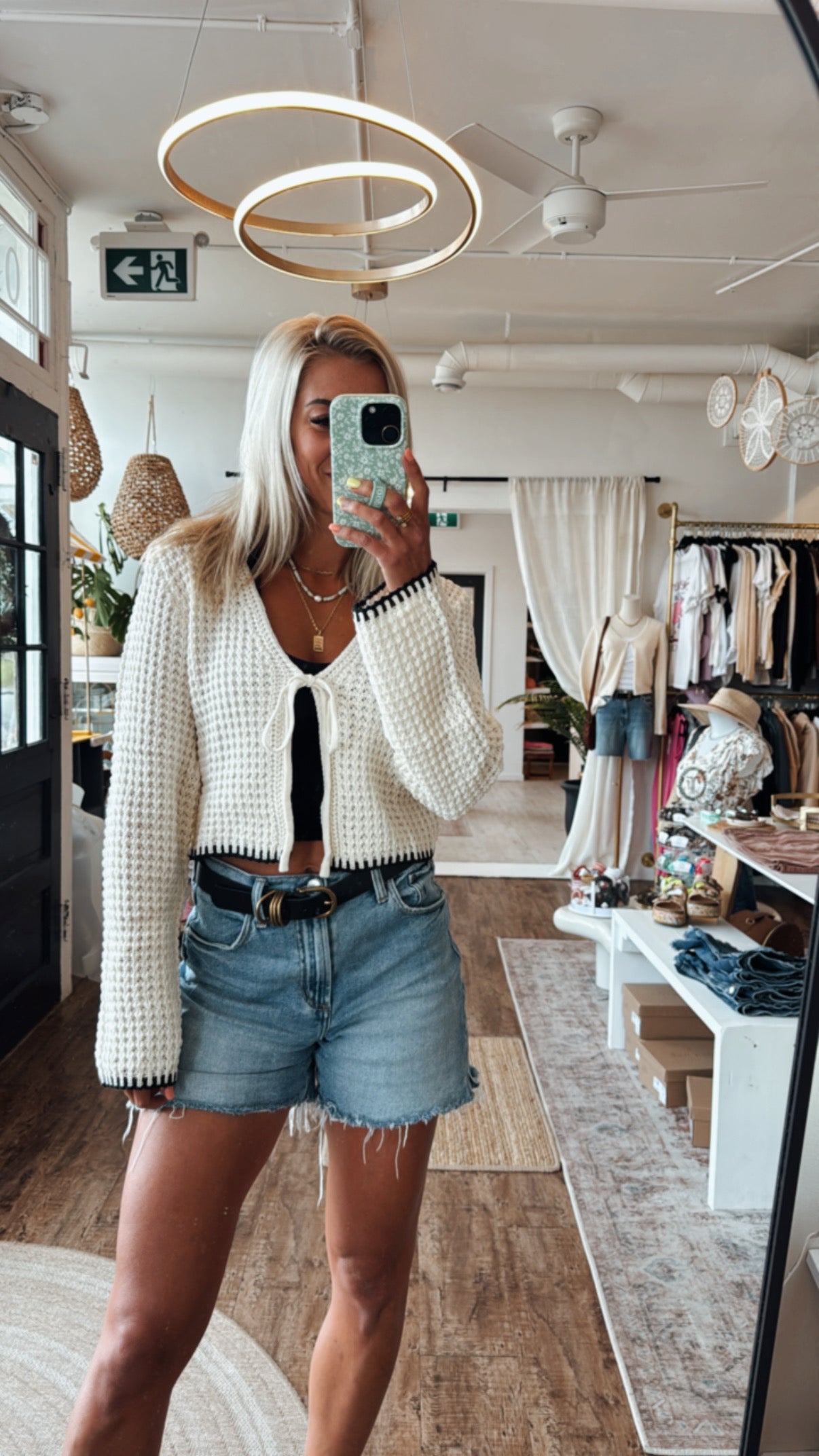Tie Front Cardigan