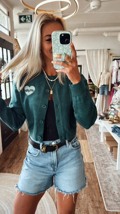 Turquoise Cardigan