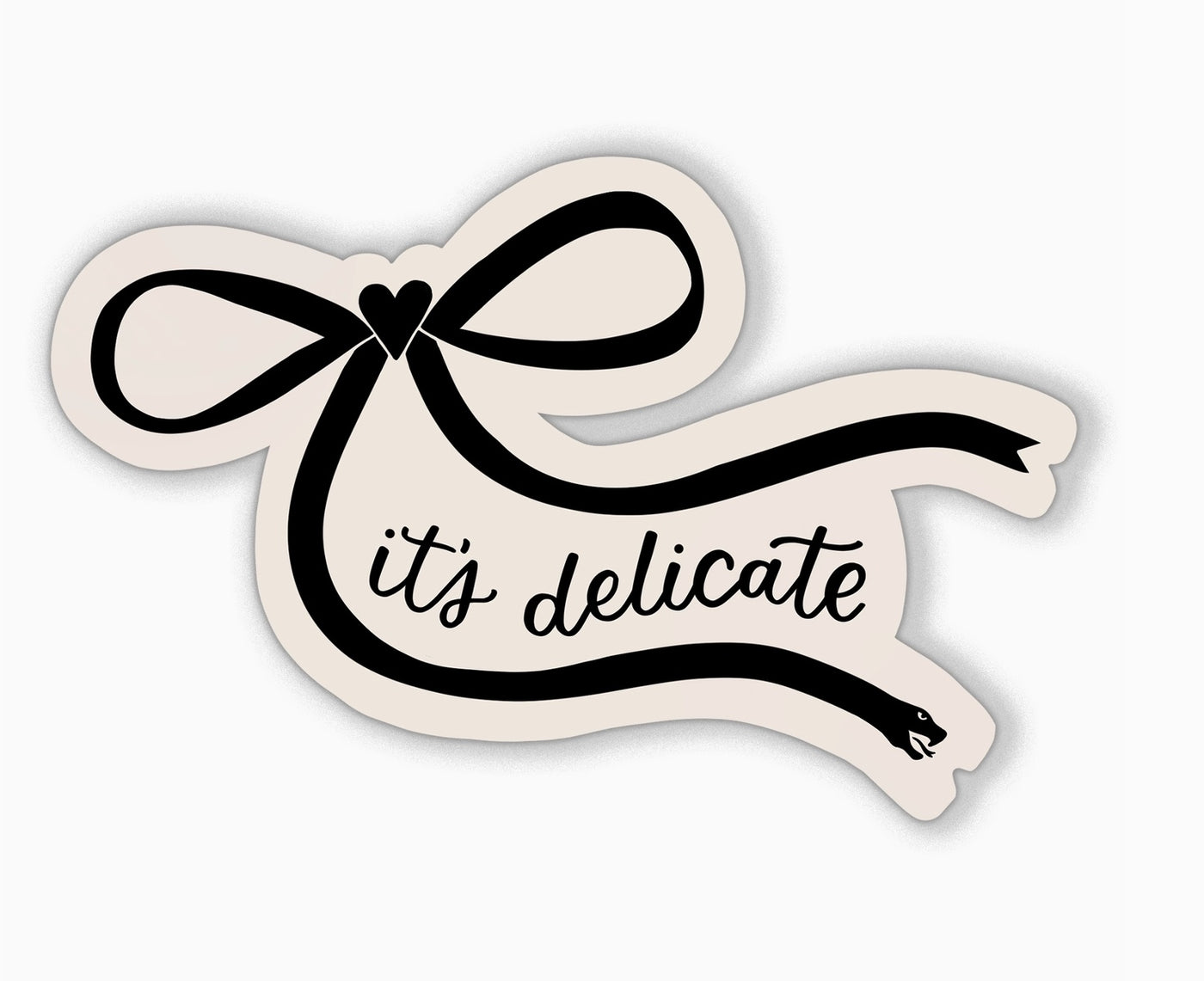 Delicate Rep Bow Swiftie Vinyl Stickers