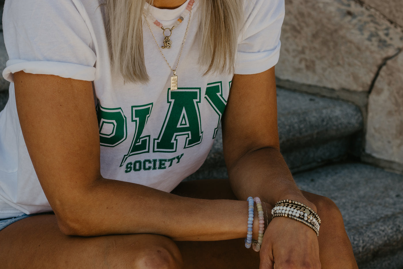 PLAY society crew T