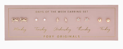 Days of the Week Earring Set