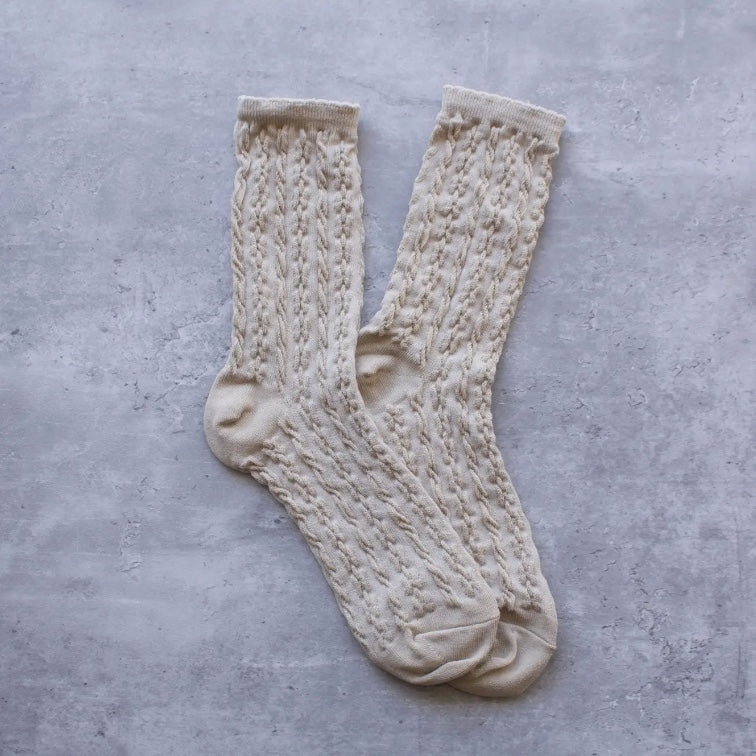 Twist casual socks