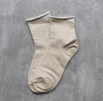 Roll Up Basic Casual Socks