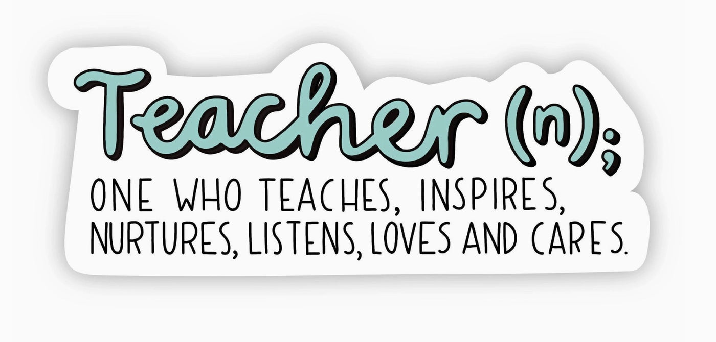 Teacher Definition Sticker