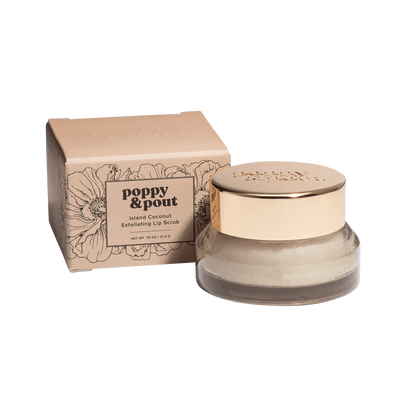 Poppy & Pout lip scrub