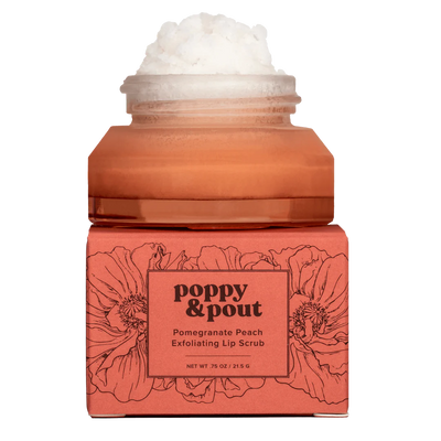 Poppy & Pout lip scrub