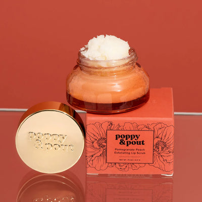 Poppy & Pout lip scrub