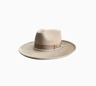 Brooke Vegan Pencil Curl - Fedora Hat W Accessories