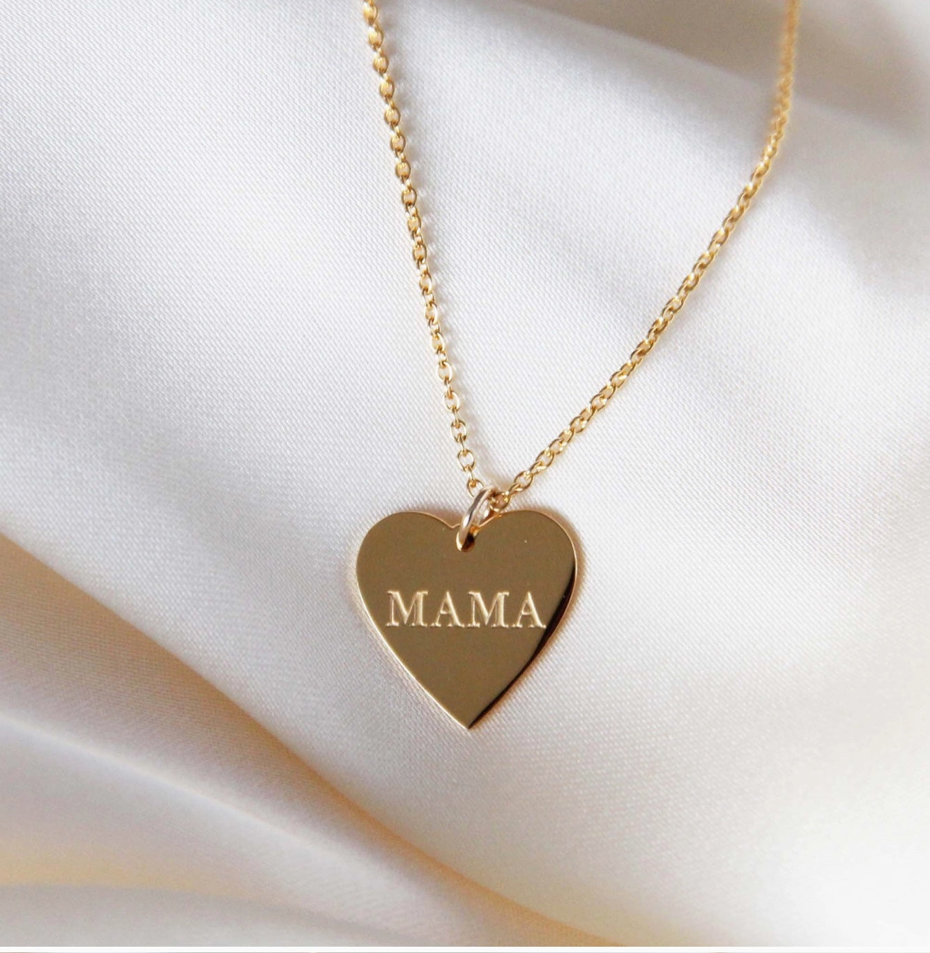 Mama Heart Necklace