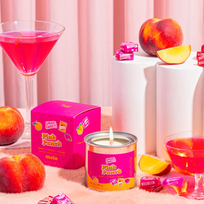 Mala pink punch candle