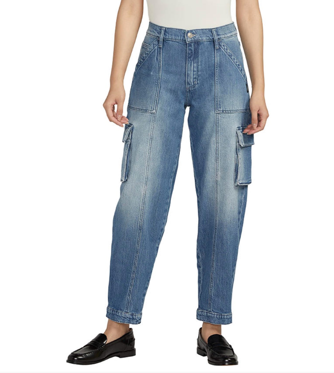 Denim Cargo- Silver Jeans