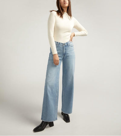 V front wide leg- Silver Jeans