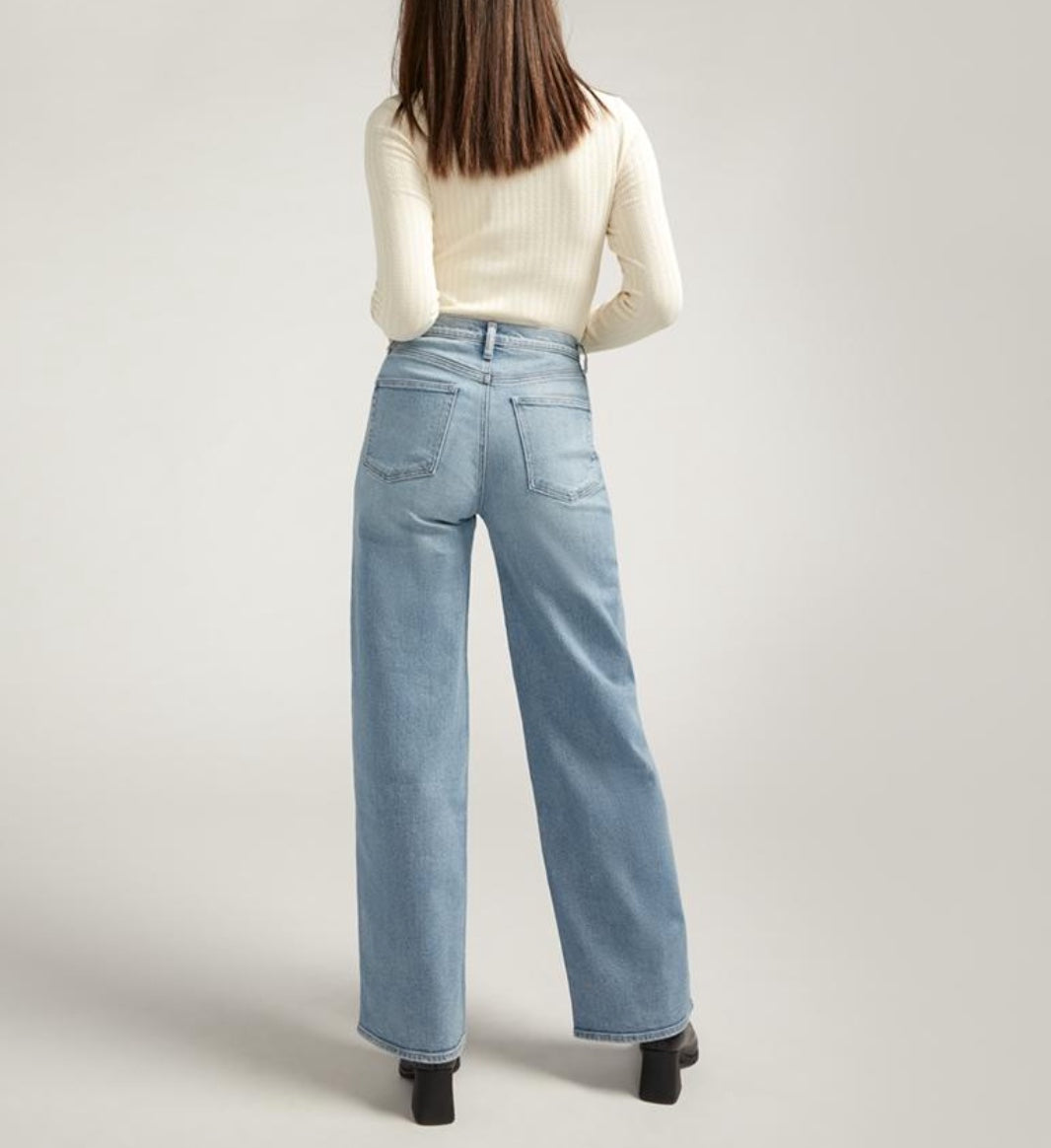 V front wide leg- Silver Jeans