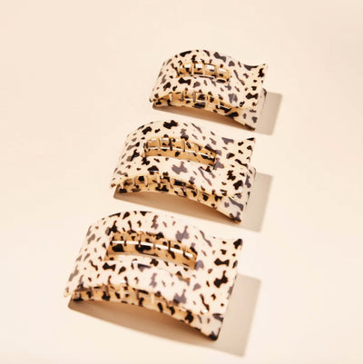 Teleties Large Flat hair clip rectangle