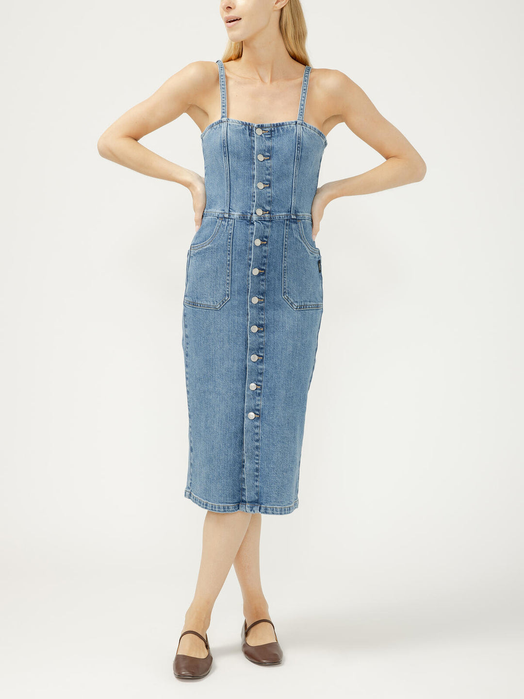 polo dress women Everlane Knit Polo Dress In Birch, Size XXL, Cotton/Viscose