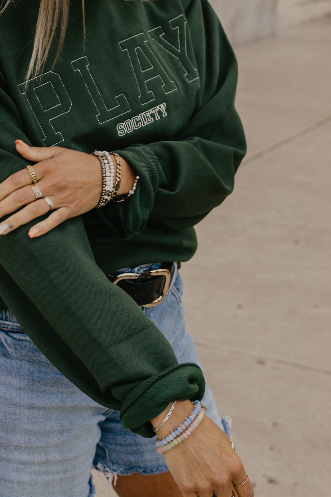 PLAY society crew sweater