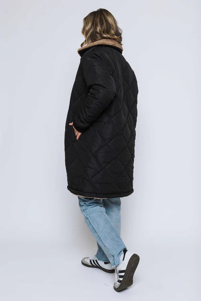 Sydney Reversible Sherpa Coat