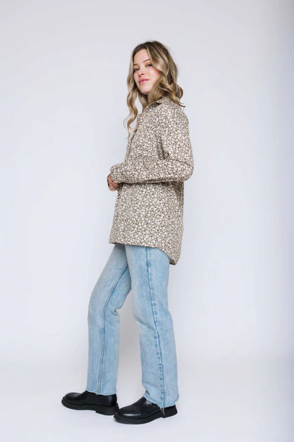 Nora Oversized Button Up