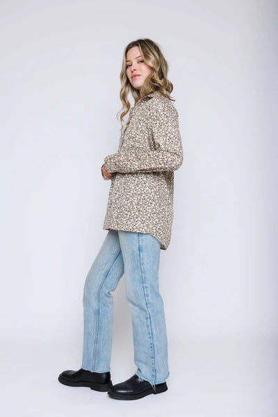 Nora Oversized Button Up