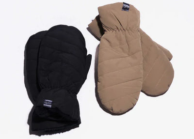 Let It Snow Puffer Mitts