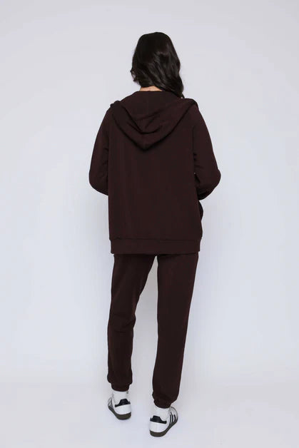 Tina Luxe Oversized Zip Hoody