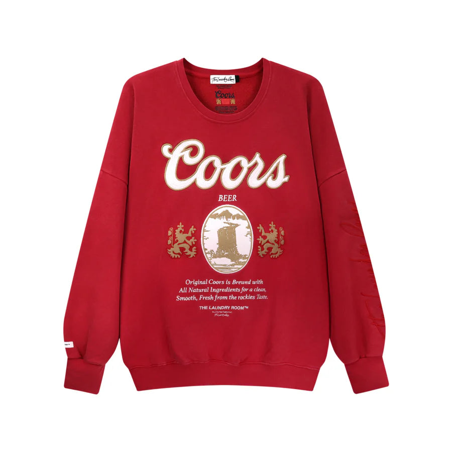 Coors Original 40 oz Oversized Crew