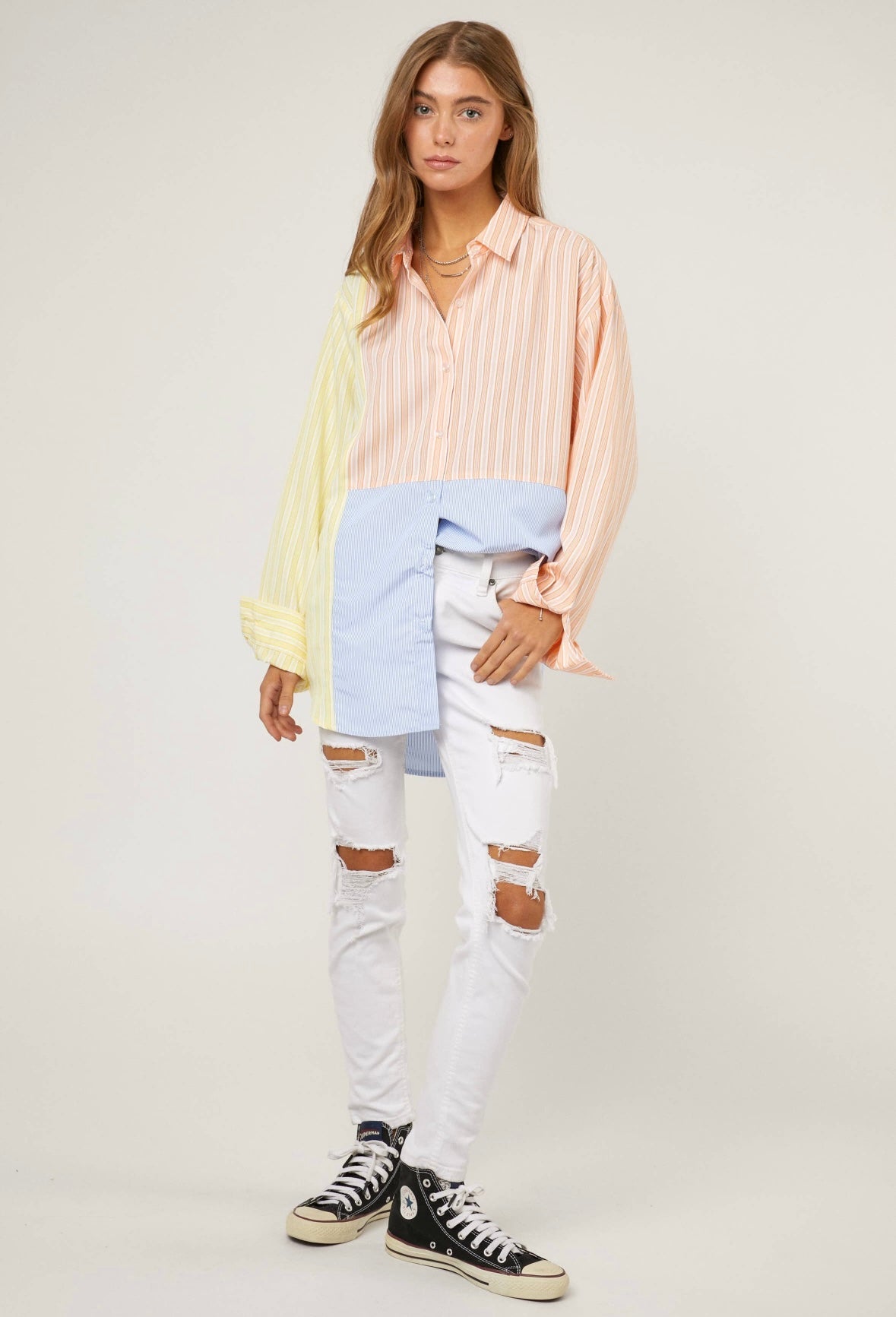 Surf side button down
