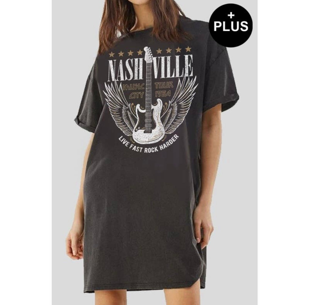 Nashville T dress (plus size)