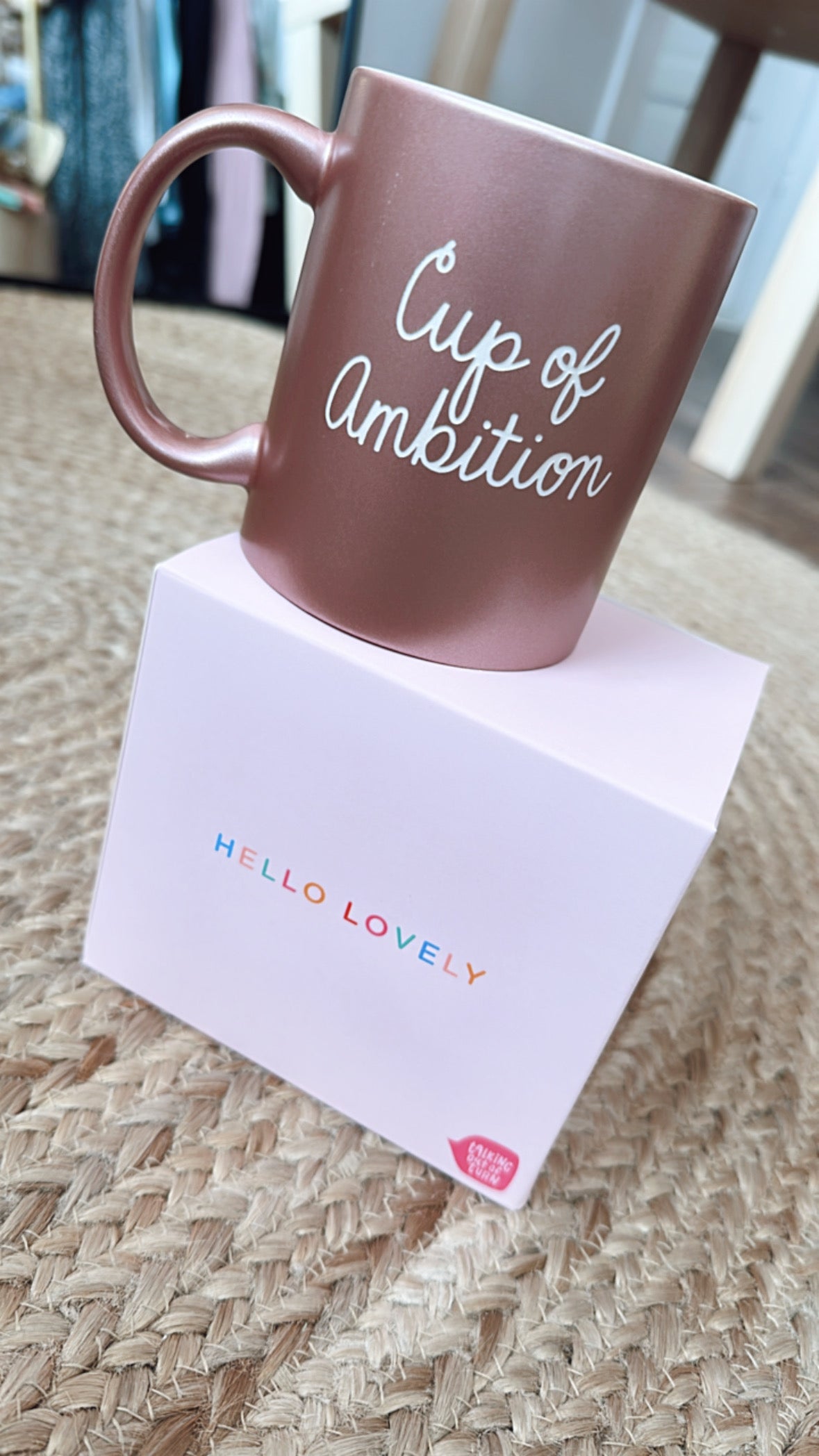 Cup of ambition mug