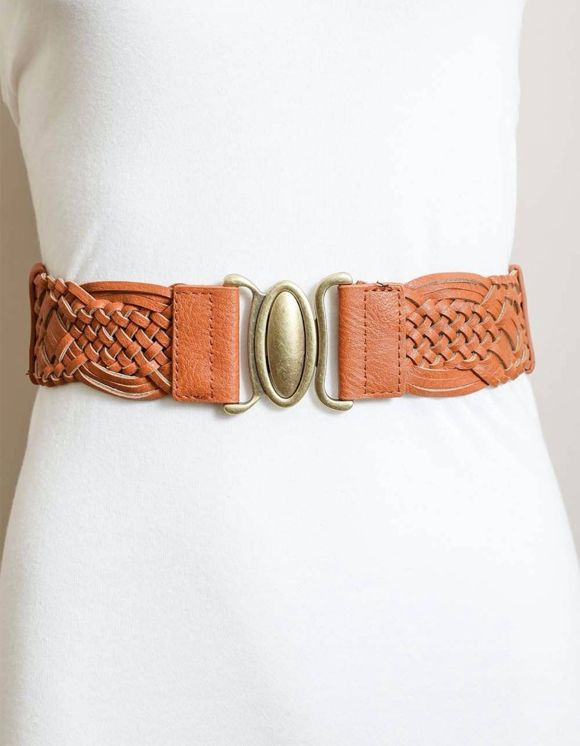 Elastic waist belt