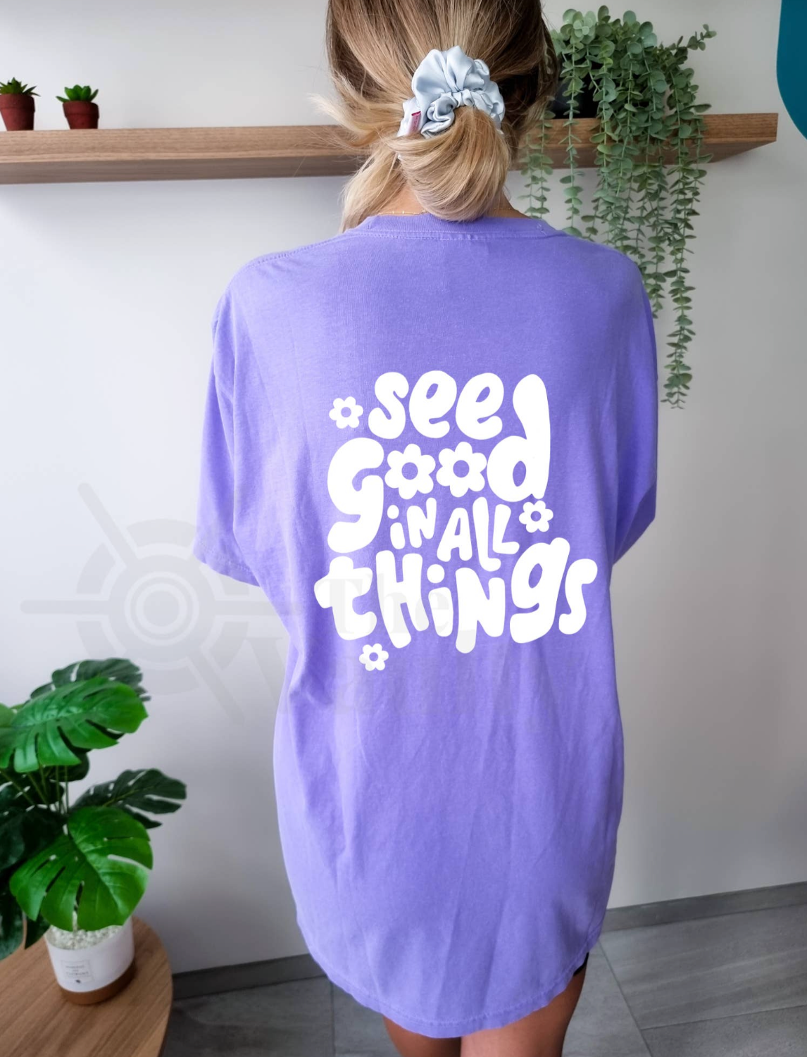 See Good in all things oversized tee