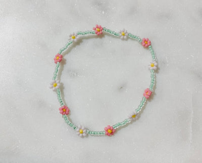 Daisy seed bead bracelets