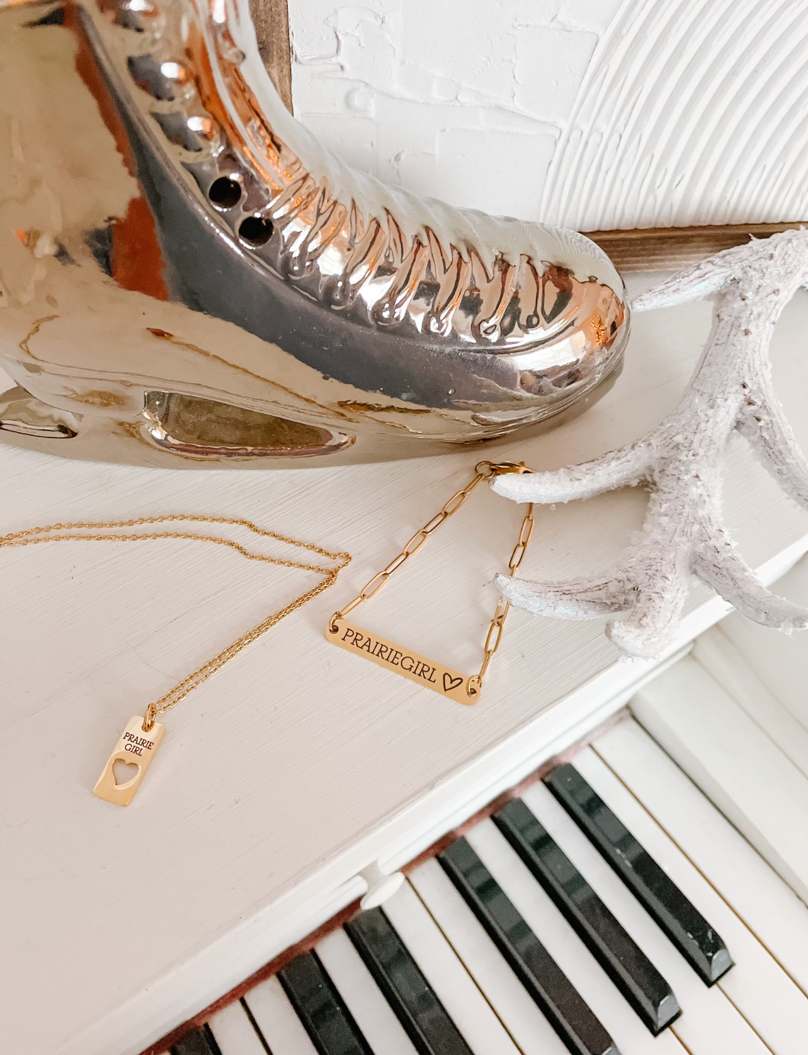 PRAIRIEGIRL Paper clip bracelet