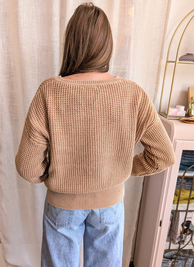 Brixton Button Sweater