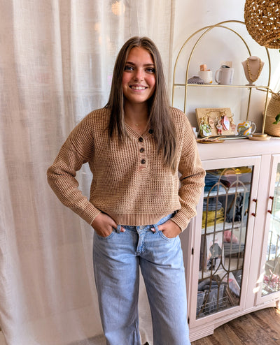 Brixton Button Sweater