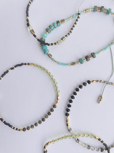 AKA Beaded Bracelet