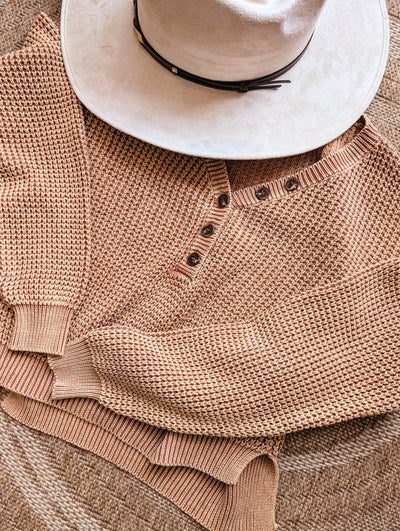Brixton Button Sweater
