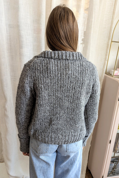 Zip Up Cardigan