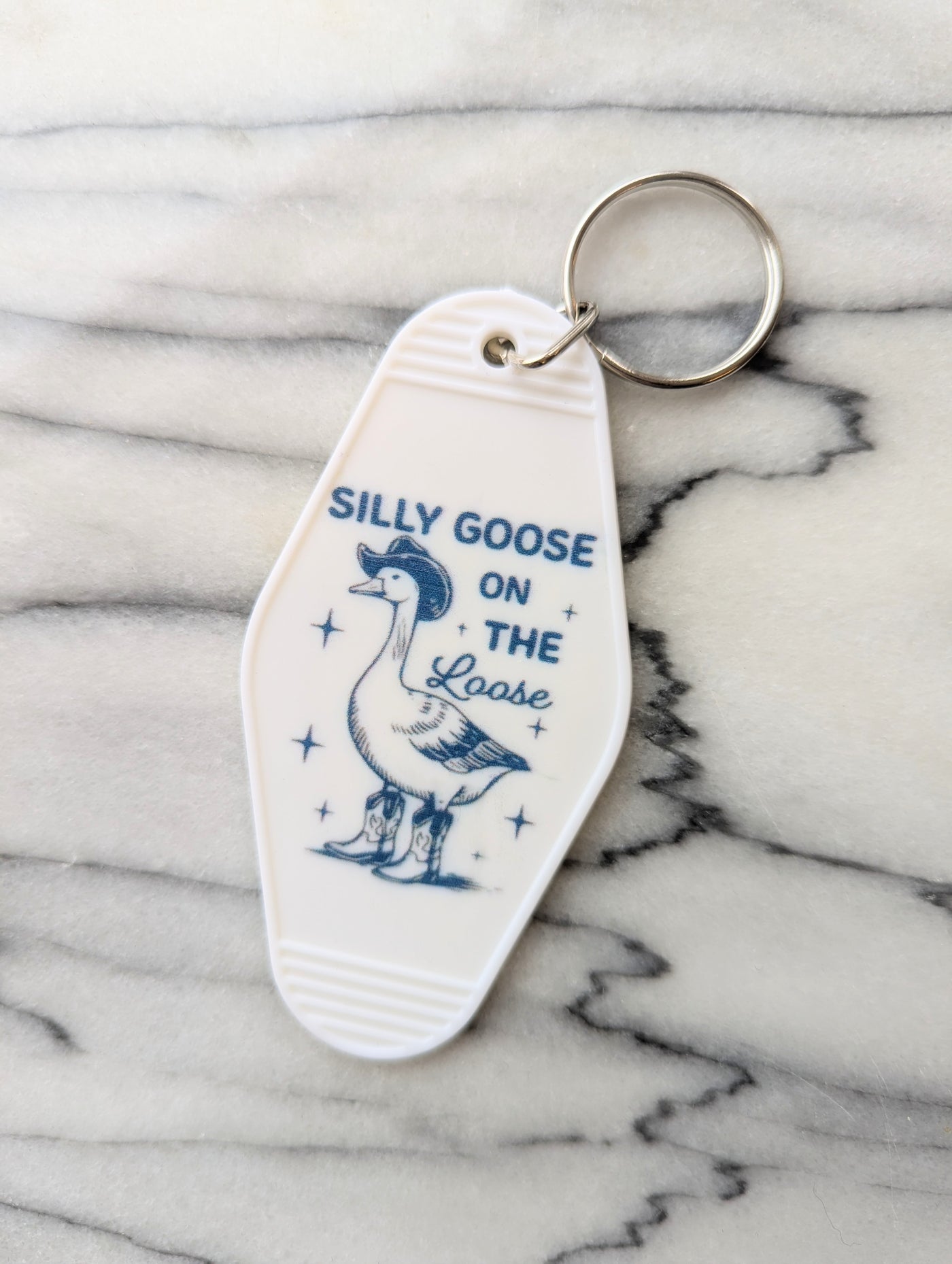 Silly Goose Keychain