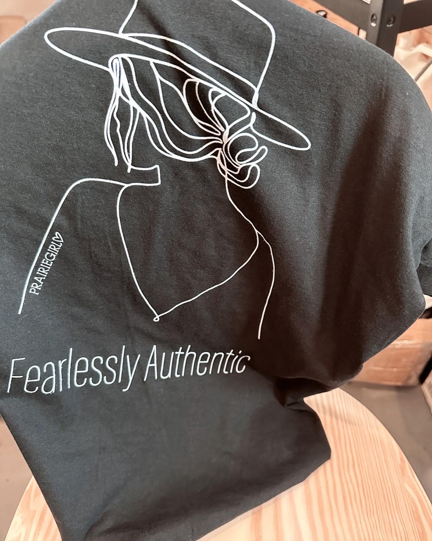 Fearlessly Authentic graphic t