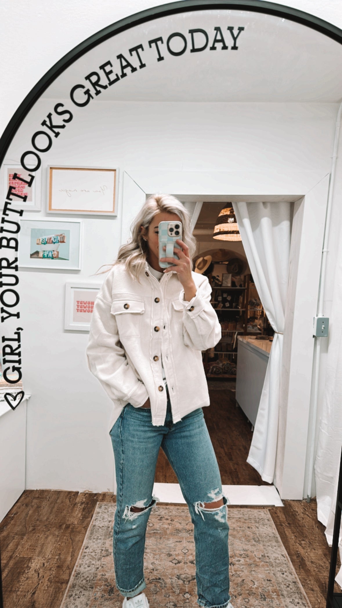 Raw sweater jacket