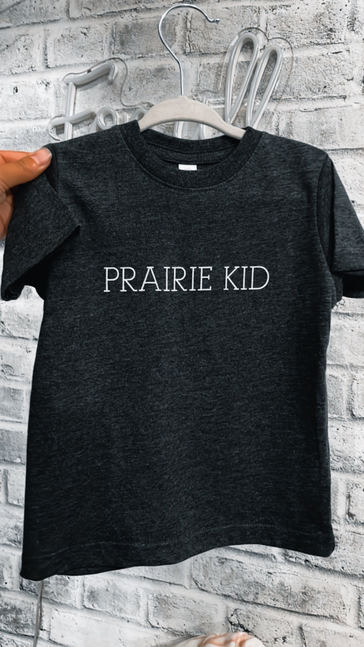 PRAIRIE KID toddler t shirt