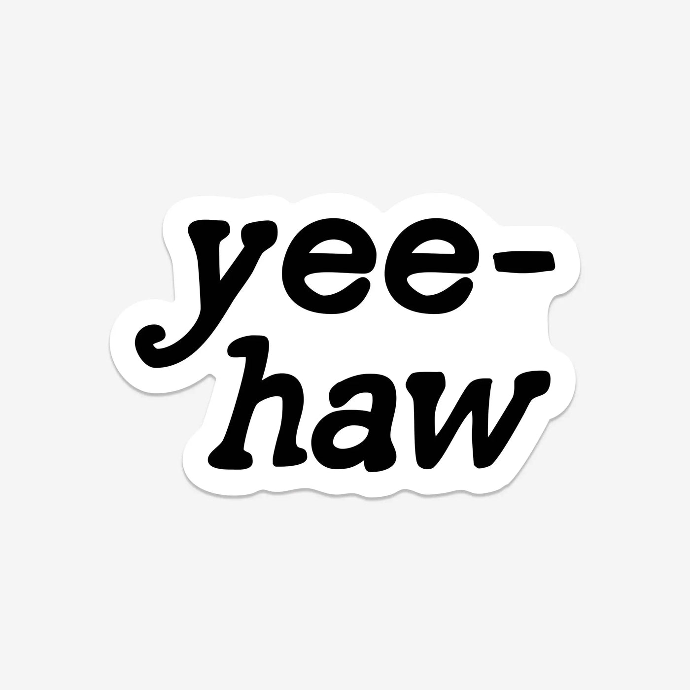 yeehaw sticker